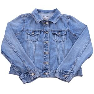 Old Navy Denim Jacket Women's Size‎ S Light Wash Jean Jacket Classic Casual